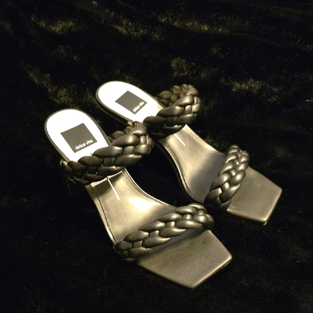 Dolce Vita Black Paily Heels